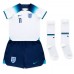 Cheap England Marcus Rashford #11 Home Football Kit Children World Cup 2022 Short Sleeve (+ pants)